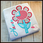 Patriotic Flower Shirt