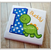 Brontosaurus Birthday Shirt