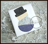 Patchwork Snowman