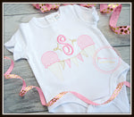 Ice Cream Monogram Banner Shirt